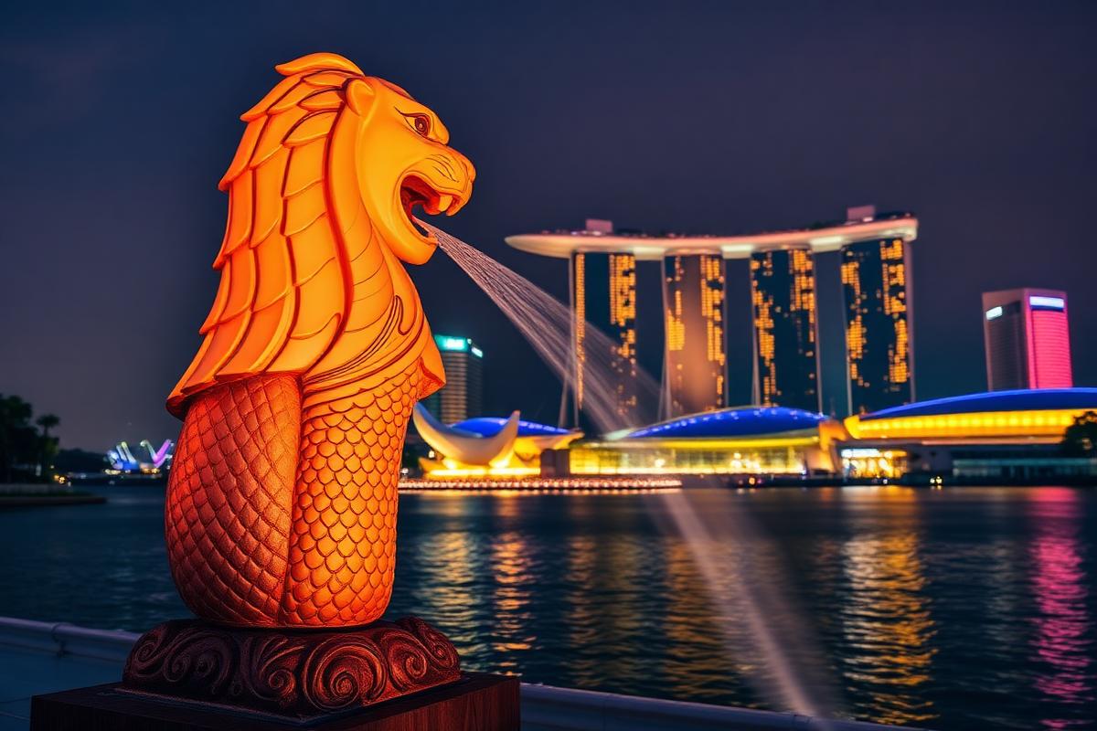 Merlion Park Singapore